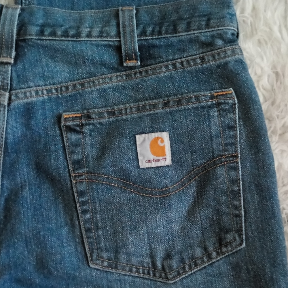 Carhartt Straight Leg Relaxed Fit Jeans Size 36 X 32 - Picture 5 of 8